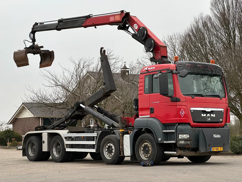 MAN TGS 41.400 8X4 WIDESPREAD!!HMF 22TM KRAAN/HAAK!!TOP!! - Konkstõstukiga veoauto, Kraanaga veoauto: pilt 1 MAN TGS 41.400 8X4 WIDESPREAD!!HMF 22TM KRAAN/HAAK!!TOP!! - Konkstõstukiga veoauto, Kraanaga veoauto: pilt 1