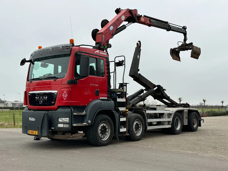 MAN TGS 41.400 8X4 WIDESPREAD!!HMF 22TM KRAAN/HAAK!!TOP!! - Konkstõstukiga veoauto, Kraanaga veoauto: pilt 5 MAN TGS 41.400 8X4 WIDESPREAD!!HMF 22TM KRAAN/HAAK!!TOP!! - Konkstõstukiga veoauto, Kraanaga veoauto: pilt 5