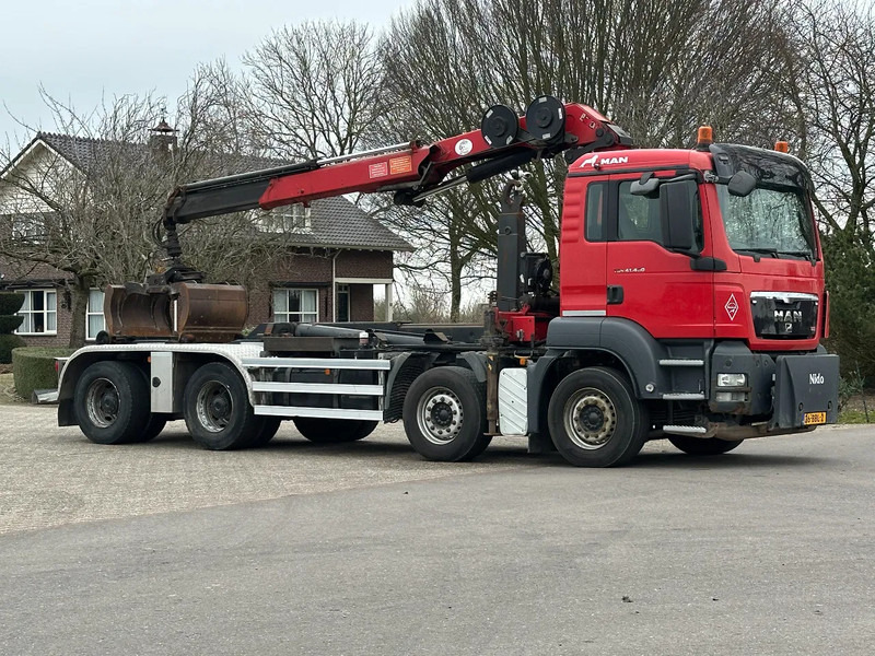 MAN TGS 41.400 8X4 WIDESPREAD!!HMF 22TM KRAAN/HAAK!!TOP!! - Konkstõstukiga veoauto, Kraanaga veoauto: pilt 4 MAN TGS 41.400 8X4 WIDESPREAD!!HMF 22TM KRAAN/HAAK!!TOP!! - Konkstõstukiga veoauto, Kraanaga veoauto: pilt 4