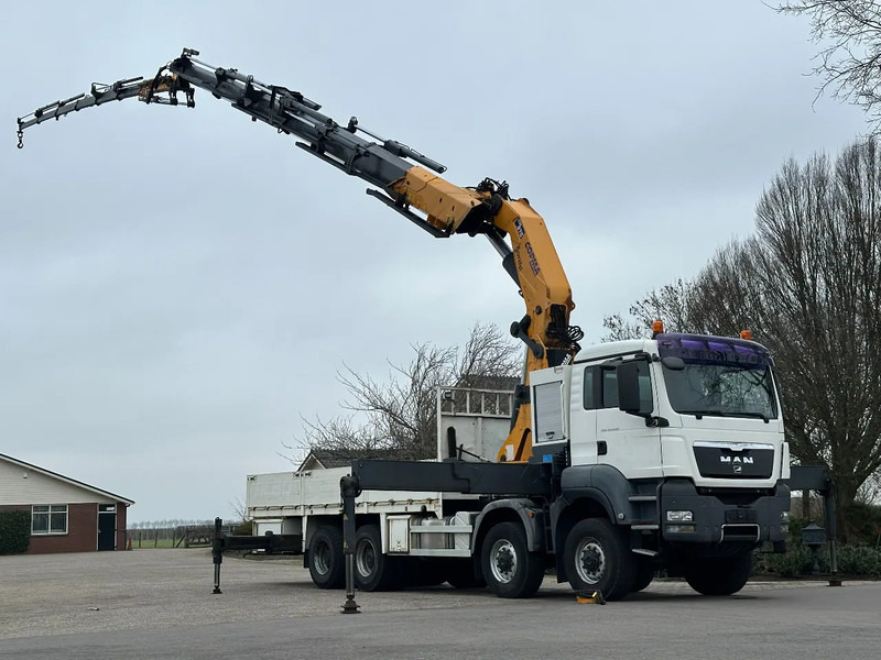 MAN TGS 41.440 !!8x8!!CRANE/KRAN/GRUE 87TM!!FLY-JIB!!MANUALL!!TOP!! - Kraanaga veoauto: pilt 1 MAN TGS 41.440 !!8x8!!CRANE/KRAN/GRUE 87TM!!FLY-JIB!!MANUALL!!TOP!! - Kraanaga veoauto: pilt 1
