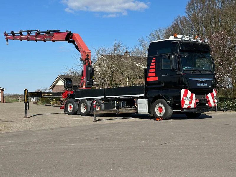 MAN TGX 35.480!!8x4 TRIPLE!!HIAB 62tm!!CRANE/GRUE!!EURO6!! - Kraanaga veoauto: pilt 1 MAN TGX 35.480!!8x4 TRIPLE!!HIAB 62tm!!CRANE/GRUE!!EURO6!! - Kraanaga veoauto: pilt 1