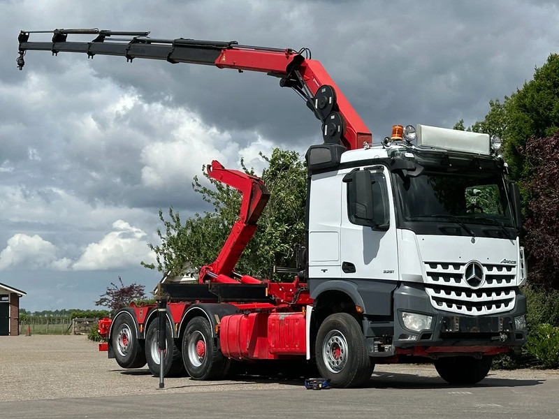 Mercedes-Benz Arocs 3251 8x4 TRIPLE!!26TM KRAAN/HAAK!!EURO6!!TOP! - Konkstõstukiga veoauto, Kraanaga veoauto: pilt 1 Mercedes-Benz Arocs 3251 8x4 TRIPLE!!26TM KRAAN/HAAK!!EURO6!!TOP! - Konkstõstukiga veoauto, Kraanaga veoauto: pilt 1