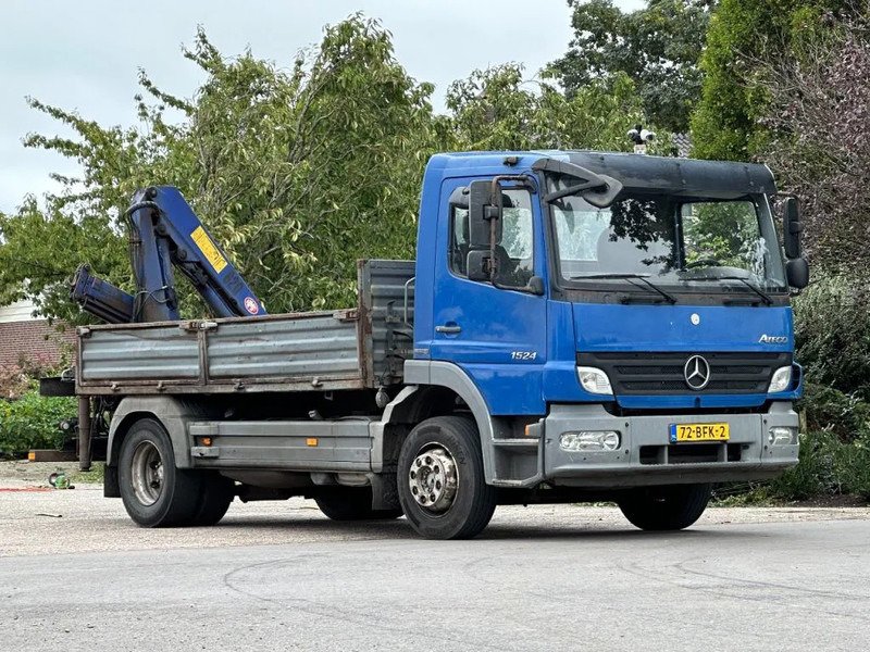 Mercedes-Benz Atego 1524 KRAN/KRAAN/MANUELL!!191tkm!!! - Kraanaga veoauto: pilt 1 Mercedes-Benz Atego 1524 KRAN/KRAAN/MANUELL!!191tkm!!! - Kraanaga veoauto: pilt 1