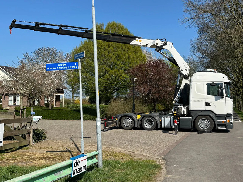 Scania R450 6x2 !!TRACTOR!!!CRANE/GRUE/HMF 50TM!!TOP!EURO6!! - Sadulveok: pilt 4 Scania R450 6x2 !!TRACTOR!!!CRANE/GRUE/HMF 50TM!!TOP!EURO6!! - Sadulveok: pilt 4