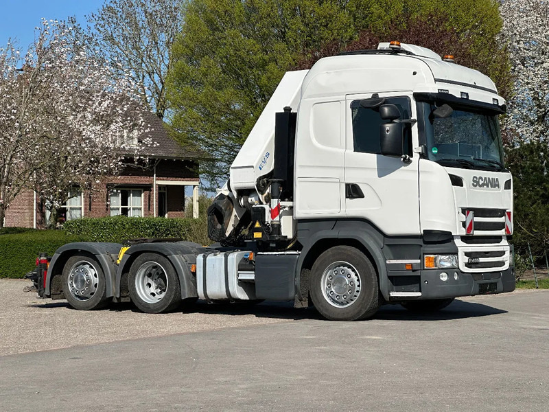 Scania R450 6x2 !!TRACTOR!!!CRANE/GRUE/HMF 50TM!!TOP!EURO6!! - Sadulveok: pilt 5 Scania R450 6x2 !!TRACTOR!!!CRANE/GRUE/HMF 50TM!!TOP!EURO6!! - Sadulveok: pilt 5