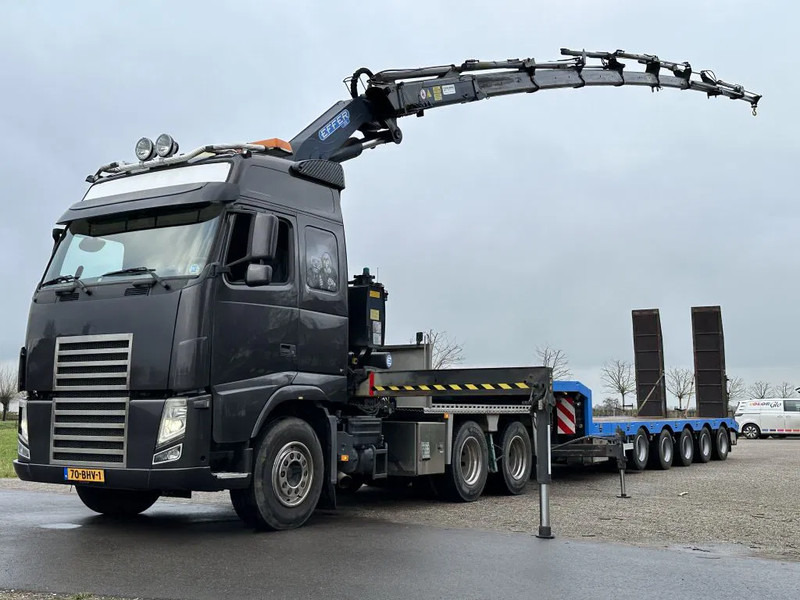 Sadulveok Volvo FH 540 6x4!! EFFER CRANE 37tm!!CUSTOM BUILD!!TOP!!: pilt 7