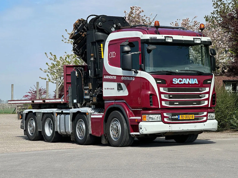 Scania G480 !!TRUCK/TRACTOR!!!CRANE/GRUE/HIAB 105TM!!TOP! - Kraanaga veoauto: pilt 4 Scania G480 !!TRUCK/TRACTOR!!!CRANE/GRUE/HIAB 105TM!!TOP! - Kraanaga veoauto: pilt 4
