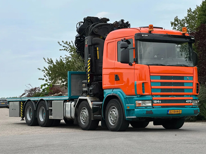 Scania R124-470 8X4!! HIAB70TM/FLY-JIB!!WINCH/LIER!!TOP!! - Kraanaga veoauto: pilt 2 Scania R124-470 8X4!! HIAB70TM/FLY-JIB!!WINCH/LIER!!TOP!! - Kraanaga veoauto: pilt 2