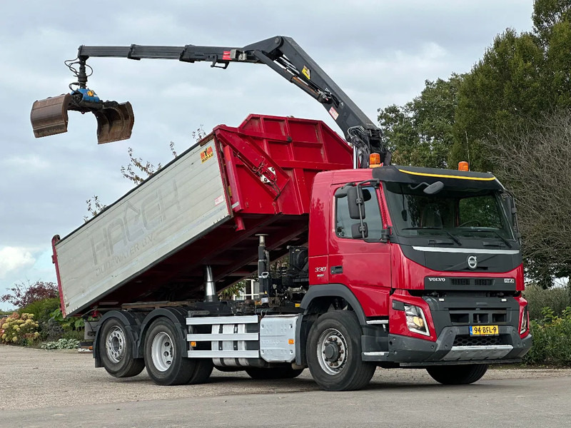 Volvo FMX 330 EURO6!!6X4!!VOORAS AANGEDREVEN!!Z-Kraan/KIPPER!! - Kallurauto, Kraanaga veoauto: pilt 1 Volvo FMX 330 EURO6!!6X4!!VOORAS AANGEDREVEN!!Z-Kraan/KIPPER!! - Kallurauto, Kraanaga veoauto: pilt 1