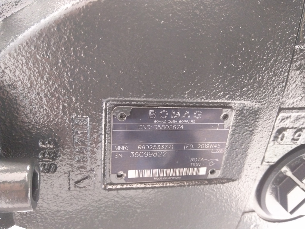 Bomag 05802674 - Hüdrauliline pump - Ehitusmasinad: pilt 5 Bomag 05802674 - Hüdrauliline pump - Ehitusmasinad: pilt 5