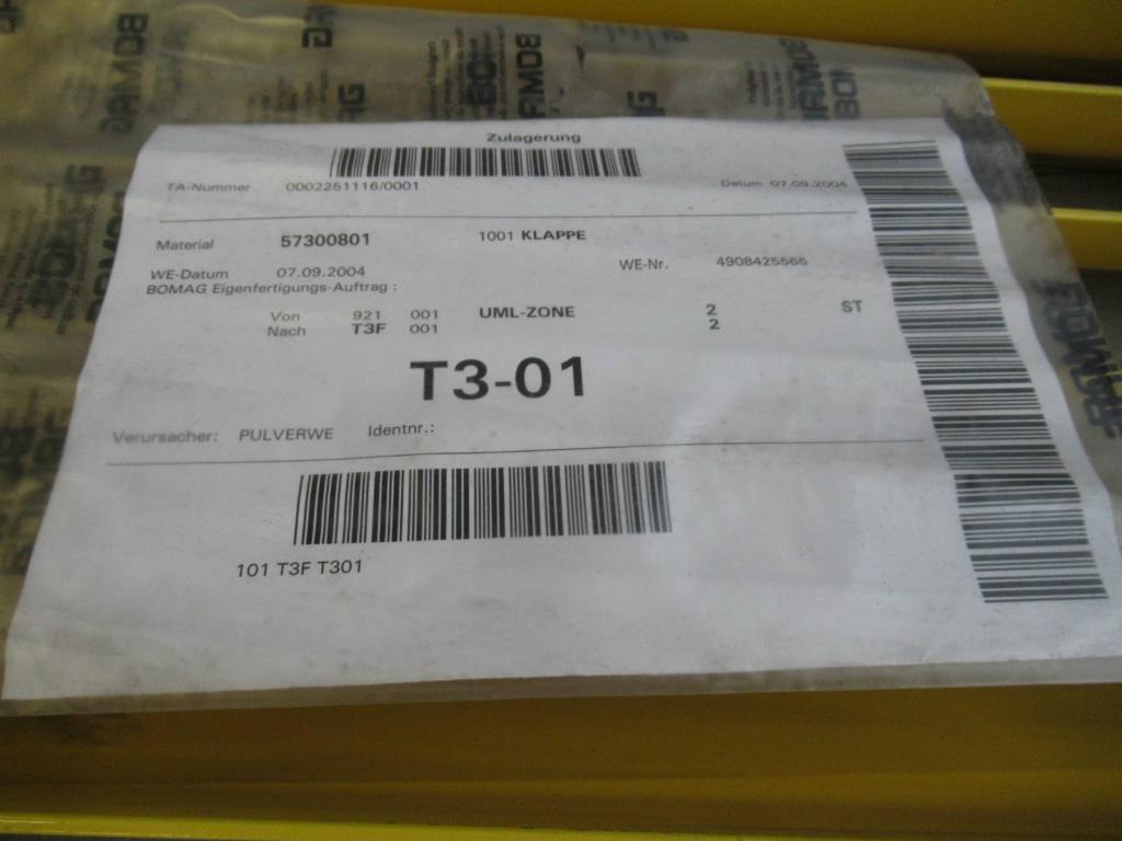 Bomag 57300801 - - Uks ja varuosad - Ehitusmasinad: pilt 3 Bomag 57300801 - - Uks ja varuosad - Ehitusmasinad: pilt 3