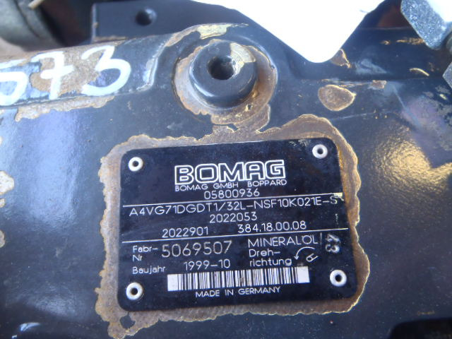 Bomag A4VG71DGDT1/32L-NSF10K021E-S - - Hüdrauliline pump - Ehitusmasinad: pilt 3 Bomag A4VG71DGDT1/32L-NSF10K021E-S - - Hüdrauliline pump - Ehitusmasinad: pilt 3
