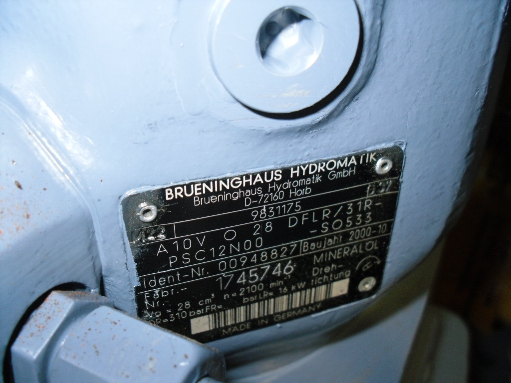 Brueninghaus Hydromatik A11VO95LRCS - - Hüdrauliline pump - Ehitusmasinad: pilt 4 Brueninghaus Hydromatik A11VO95LRCS - - Hüdrauliline pump - Ehitusmasinad: pilt 4