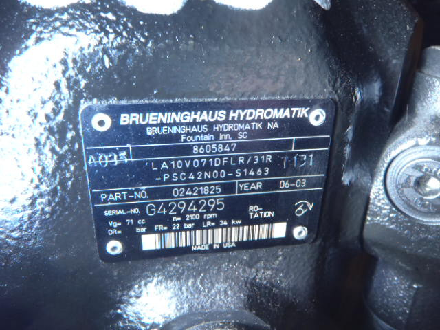 Brueninghaus Hydromatik LA10VO71DFLR/31R-PSC42N00-S1463 - - Hüdrauliline pump - Ehitusmasinad: pilt 3 Brueninghaus Hydromatik LA10VO71DFLR/31R-PSC42N00-S1463 - - Hüdrauliline pump - Ehitusmasinad: pilt 3