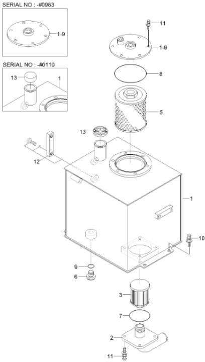 Case 31MJ-01016CG - 31MJ-01016 - Hüdrauliline paak - Ehitusmasinad: pilt 4 Case 31MJ-01016CG - 31MJ-01016 - Hüdrauliline paak - Ehitusmasinad: pilt 4