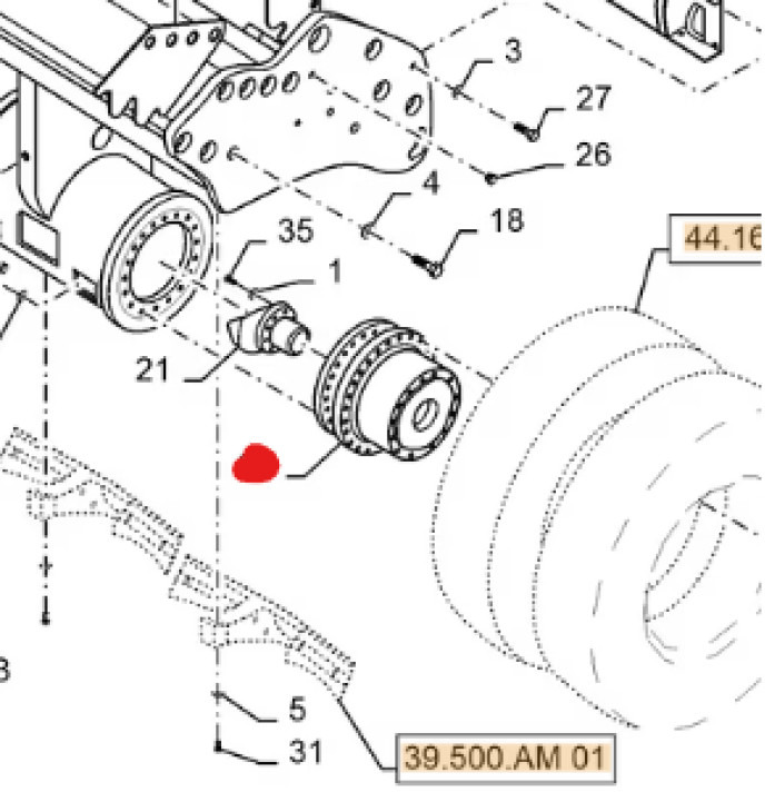 Case 48072673 - 2T706C2023003 - Käigukast - Ehitusmasinad: pilt 1 Case 48072673 - 2T706C2023003 - Käigukast - Ehitusmasinad: pilt 1