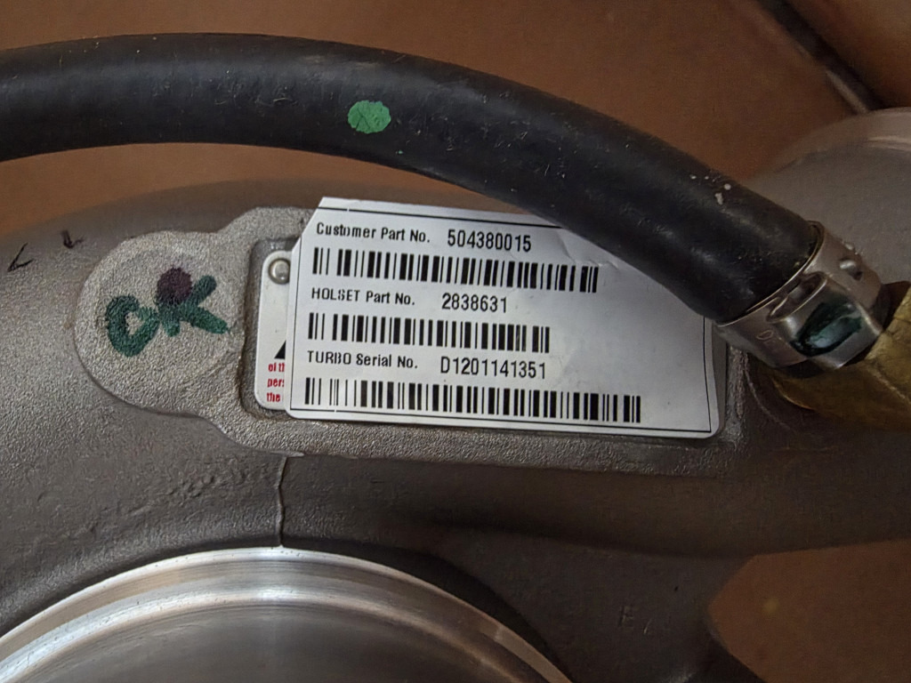 Case 504380015 - Turbo - Ehitusmasinad: pilt 3 Case 504380015 - Turbo - Ehitusmasinad: pilt 3