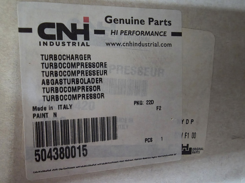 Case 504380015 - Turbo - Ehitusmasinad: pilt 4 Case 504380015 - Turbo - Ehitusmasinad: pilt 4