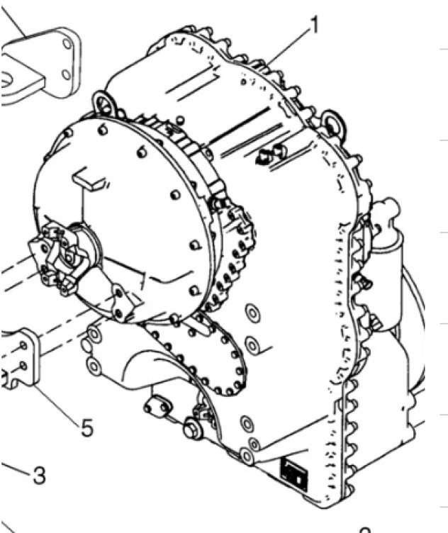Case 84227493R - 47752801 - Käigukast - Ehitusmasinad: pilt 1 Case 84227493R - 47752801 - Käigukast - Ehitusmasinad: pilt 1