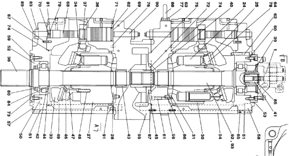 Case KUJ11071 - KUJ11070 - Hüdrauliline pump - Põllutööseade: pilt 1 Case KUJ11071 - KUJ11070 - Hüdrauliline pump - Põllutööseade: pilt 1
