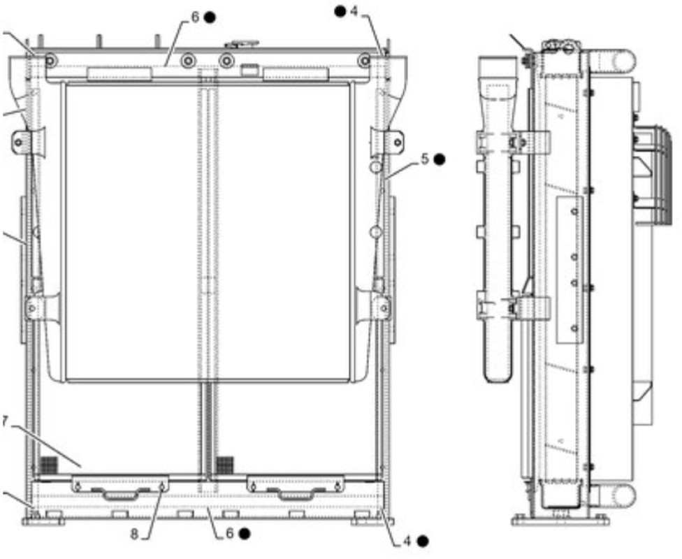 Case KWH12780 - Radiaator - Ehitusmasinad: pilt 1 Case KWH12780 - Radiaator - Ehitusmasinad: pilt 1