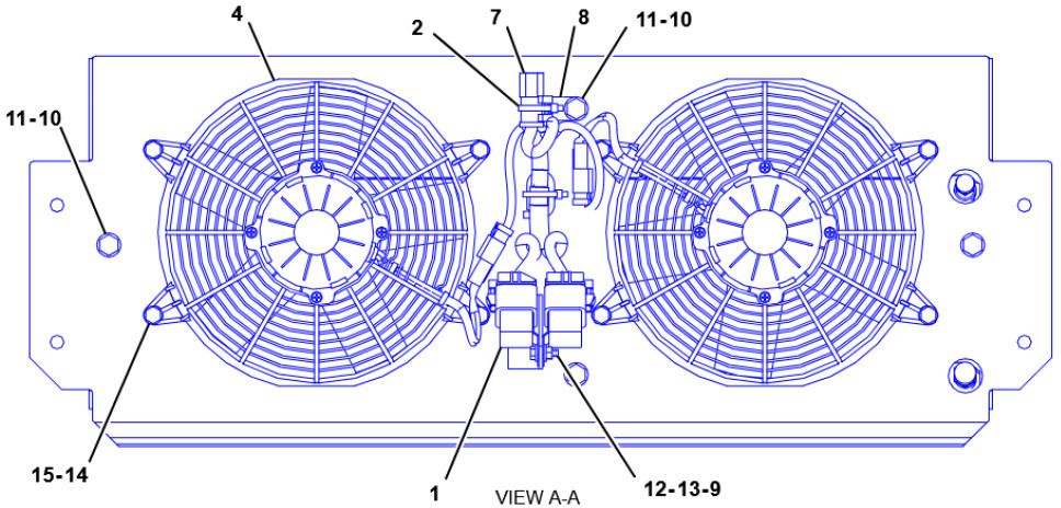 Caterpillar 2870554 - Kliimaseadme osa - Ehitusmasinad: pilt 1 Caterpillar 2870554 - Kliimaseadme osa - Ehitusmasinad: pilt 1