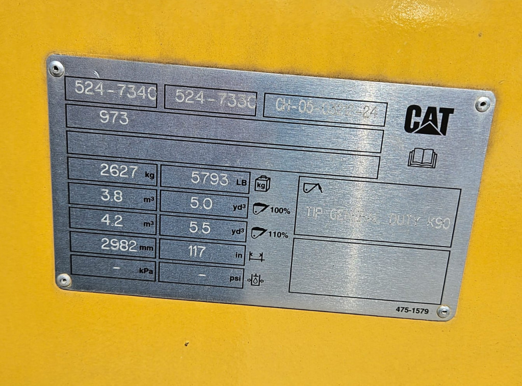Caterpillar 5247340 - 5247330 - Laaduri kopp: pilt 4 Caterpillar 5247340 - 5247330 - Laaduri kopp: pilt 4