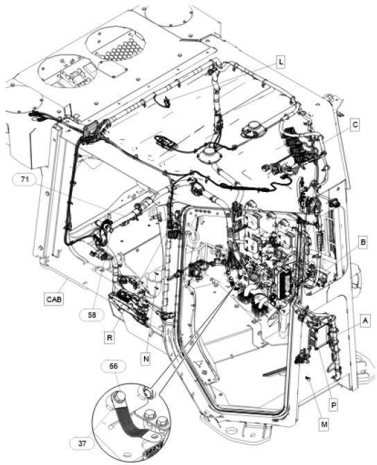 Caterpillar 5880903 - Kaablid/ Juhtmestik - Ehitusmasinad: pilt 1 Caterpillar 5880903 - Kaablid/ Juhtmestik - Ehitusmasinad: pilt 1