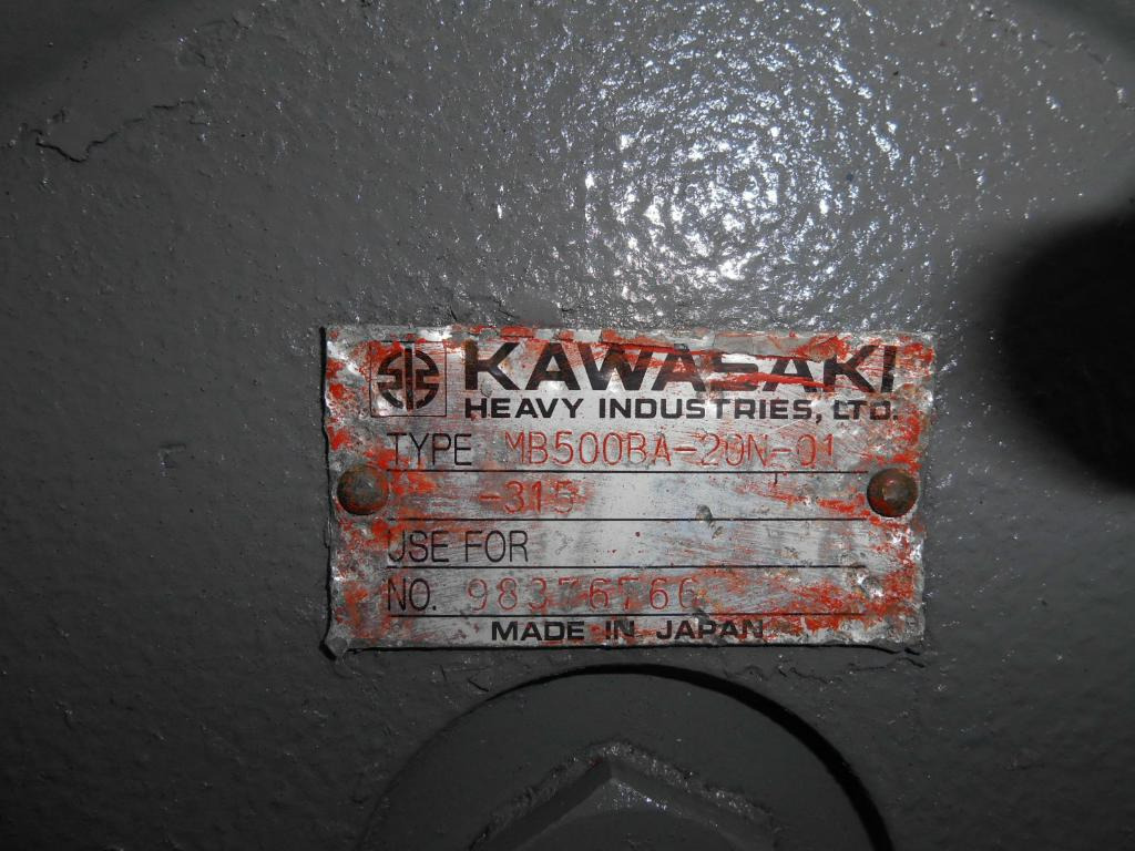 Kawasaki MB500BA-20N-01-315 - 4347893 - Hüdrauliline mootor - Ehitusmasinad: pilt 2 Kawasaki MB500BA-20N-01-315 - 4347893 - Hüdrauliline mootor - Ehitusmasinad: pilt 2