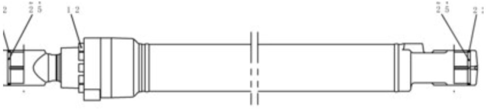 New Holland YN01V00153F2 - Hüdrauliline silinder - Ehitusmasinad: pilt 1 New Holland YN01V00153F2 - Hüdrauliline silinder - Ehitusmasinad: pilt 1