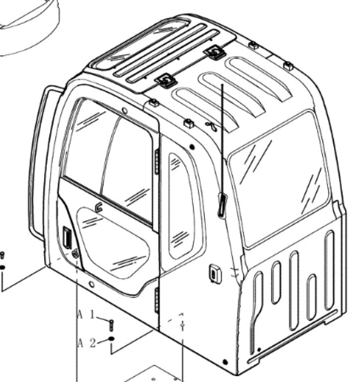 New Holland YN02C00134P1 - YN02C00131F1 - Kabiin - Põllutööseade: pilt 1 New Holland YN02C00134P1 - YN02C00131F1 - Kabiin - Põllutööseade: pilt 1