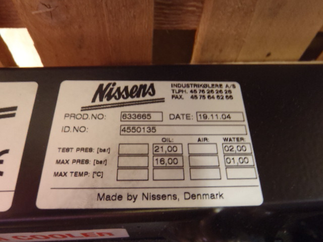 Nissens L10.5 - - Radiaator - Ehitusmasinad: pilt 2 Nissens L10.5 - - Radiaator - Ehitusmasinad: pilt 2