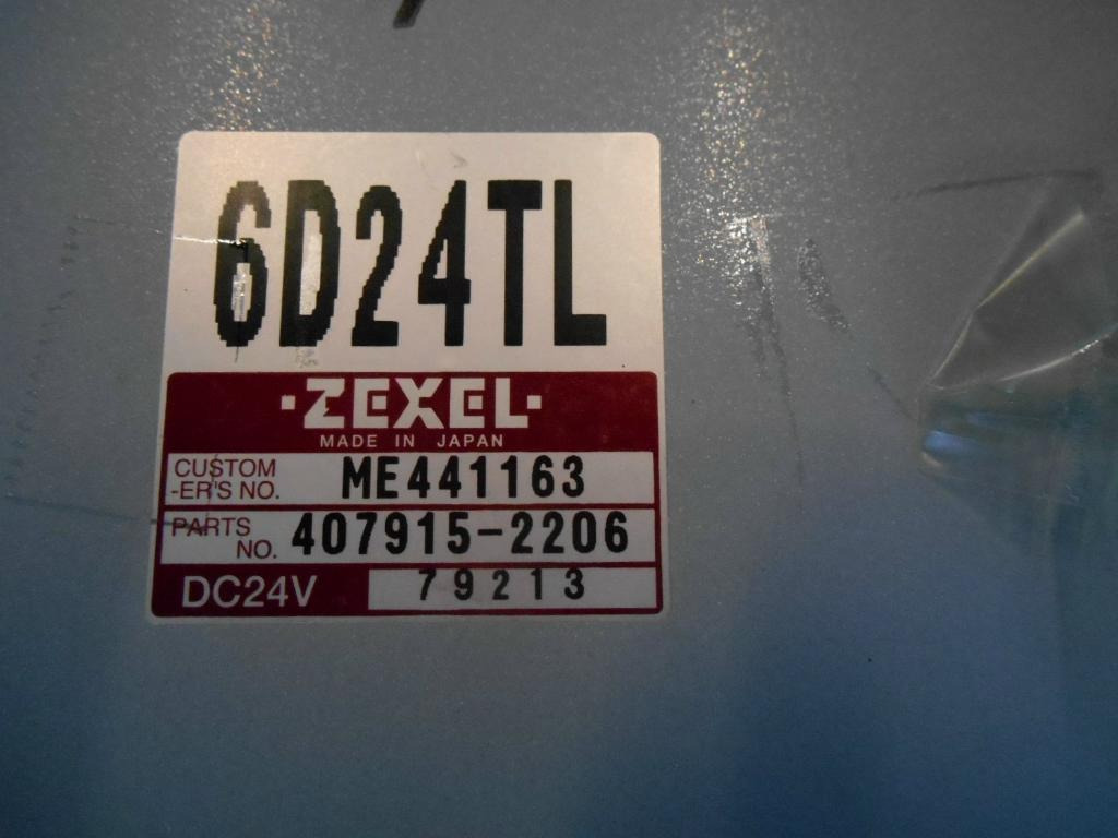 Zexel 6D24TL - - Elektrisüsteem - Ehitusmasinad: pilt 2 Zexel 6D24TL - - Elektrisüsteem - Ehitusmasinad: pilt 2