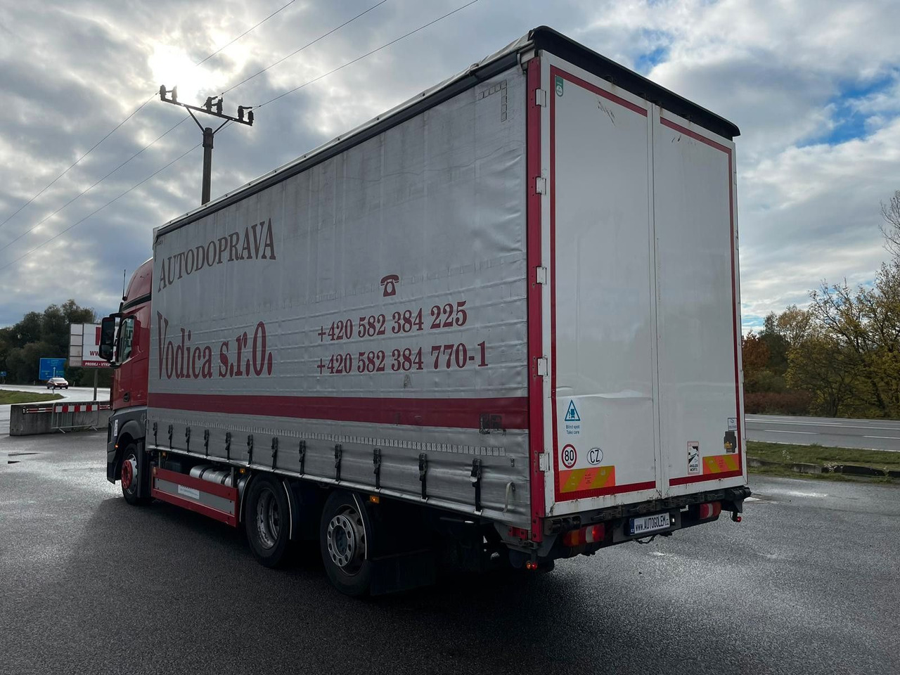 Mercedes-Benz Actros 2545 - Tent veoauto: pilt 4 Mercedes-Benz Actros 2545 - Tent veoauto: pilt 4