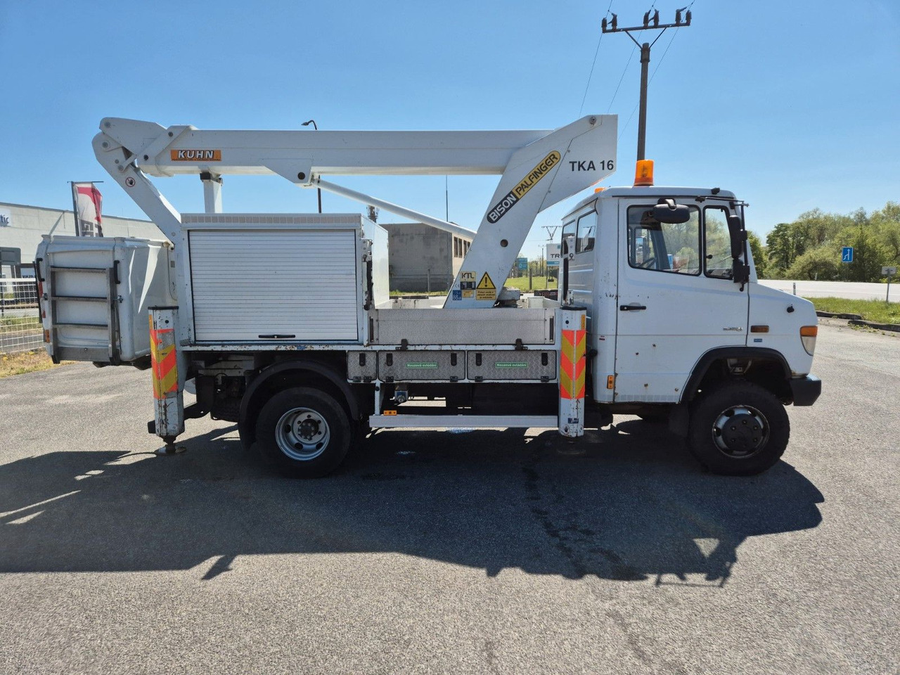 Mercedes-Benz Vario 816 work platform - Veoautolt tõusev platvorm: pilt 3 Mercedes-Benz Vario 816 work platform - Veoautolt tõusev platvorm: pilt 3