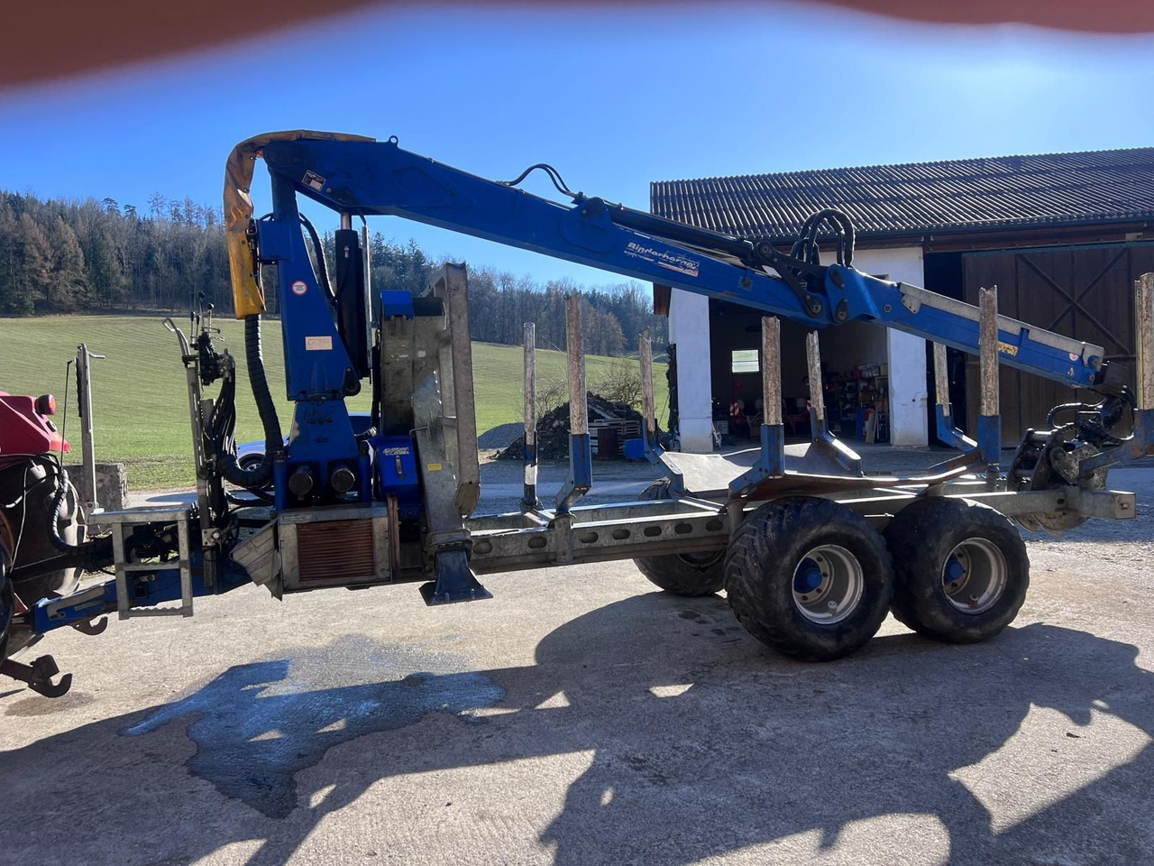 Binderberger RW14 mit Penz BP 8000L Kran - Metsahaagis: pilt 5 Binderberger RW14 mit Penz BP 8000L Kran - Metsahaagis: pilt 5