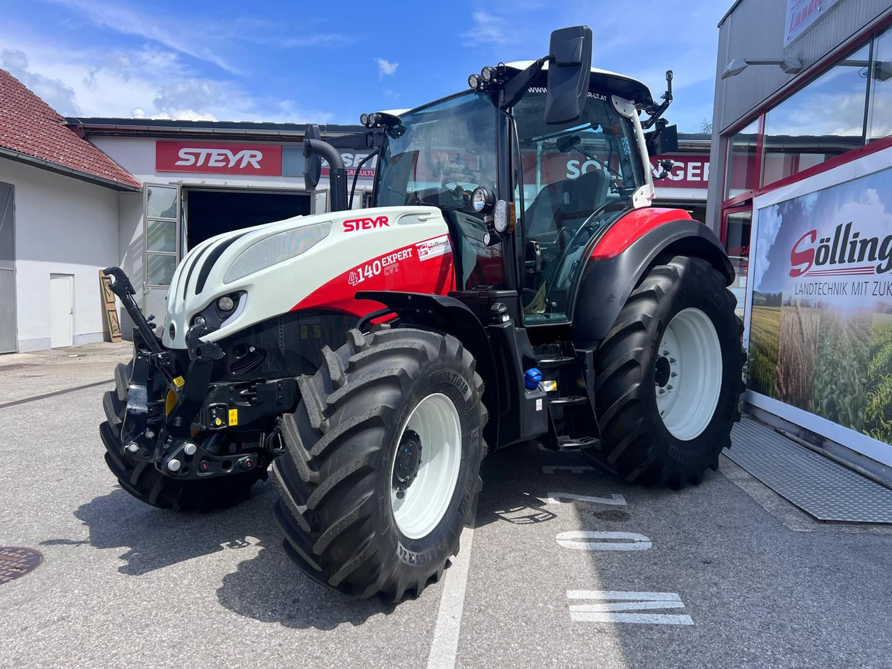 Steyr 4140 Expert CVT - Traktor: pilt 3 Steyr 4140 Expert CVT - Traktor: pilt 3