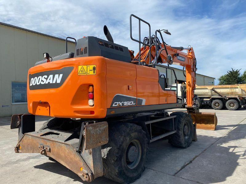 Doosan DX160W - Ratastel ekskavaator: pilt 3 Doosan DX160W - Ratastel ekskavaator: pilt 3