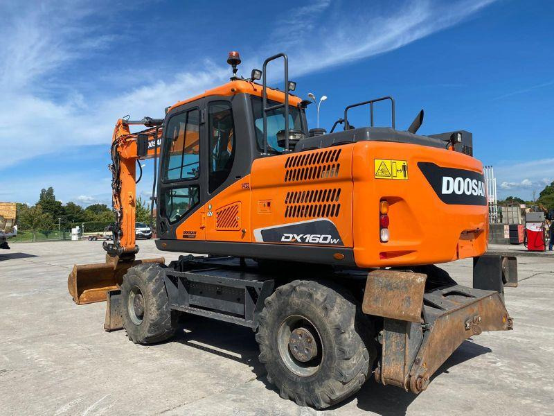 Doosan DX160W - Ratastel ekskavaator: pilt 2 Doosan DX160W - Ratastel ekskavaator: pilt 2