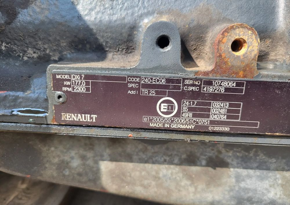 Wał korbowy RENAULT DXi VOLVO - Mootor - Veoauto: pilt 1 Wał korbowy RENAULT DXi VOLVO - Mootor - Veoauto: pilt 1