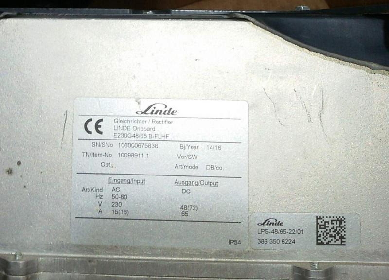 LINDE integr. LDG 48/65 HF - Aku: pilt 2 LINDE integr. LDG 48/65 HF - Aku: pilt 2
