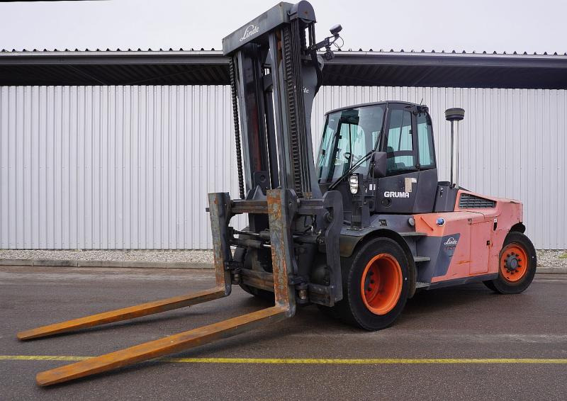 Linde H 160 D/1200 1401 - Diiseltõstuk: pilt 1 Linde H 160 D/1200 1401 - Diiseltõstuk: pilt 1