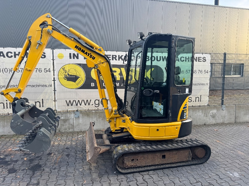 Komatsu PC 26 MR-3 - Miniekskavaator: pilt 1 Komatsu PC 26 MR-3 - Miniekskavaator: pilt 1