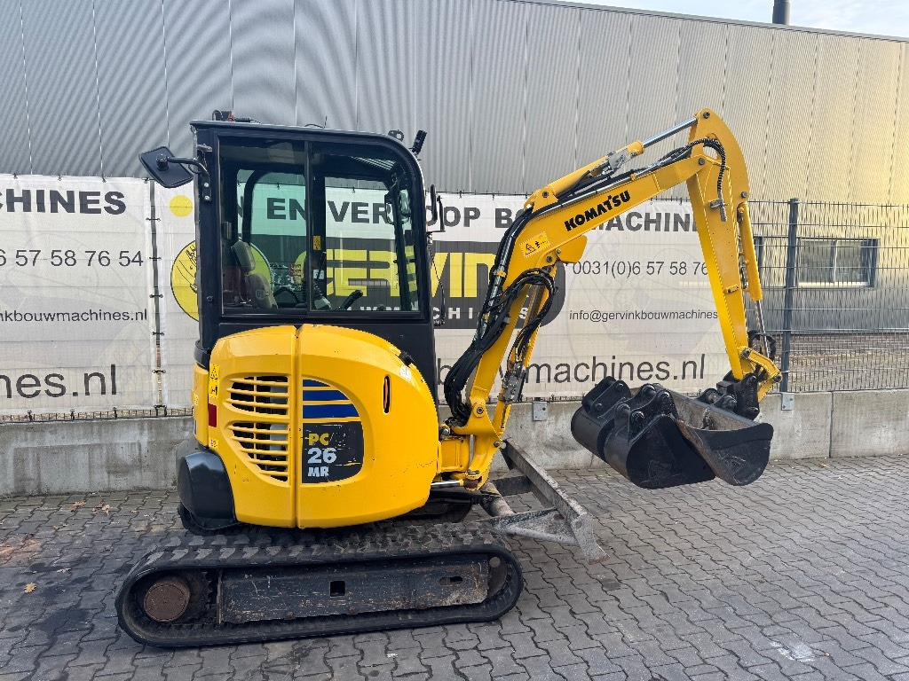 Komatsu PC 26 MR-3 - Miniekskavaator: pilt 1 Komatsu PC 26 MR-3 - Miniekskavaator: pilt 1