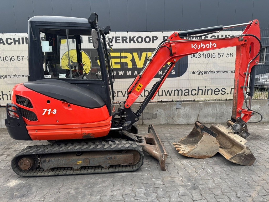 Kubota KX 71-3 - Miniekskavaator: pilt 1 Kubota KX 71-3 - Miniekskavaator: pilt 1