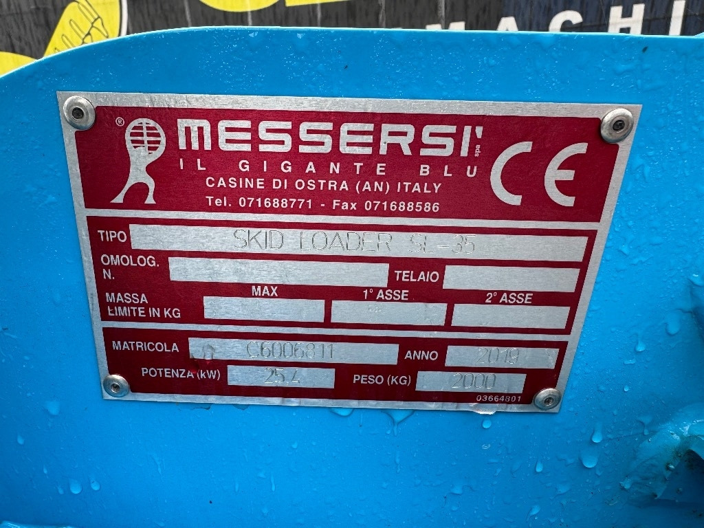 Messersi SL35 - Kompaktlaadur: pilt 5 Messersi SL35 - Kompaktlaadur: pilt 5