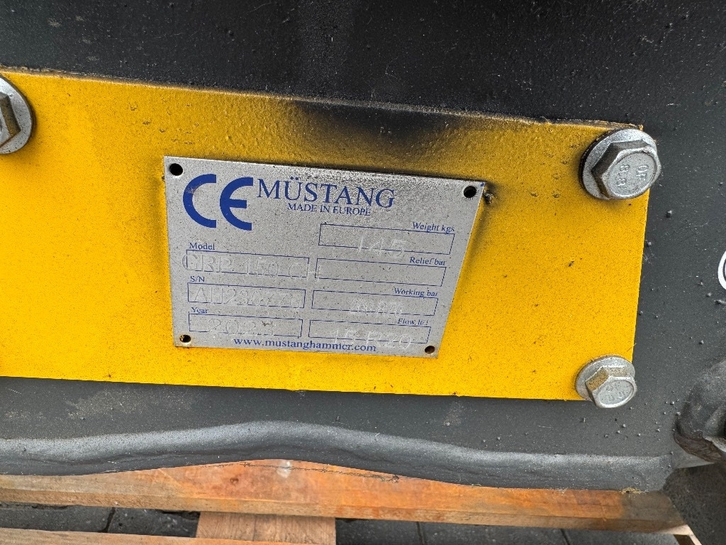 Mustang GRP 150 CH - Haarats - Ehitusmasinad: pilt 3 Mustang GRP 150 CH - Haarats - Ehitusmasinad: pilt 3