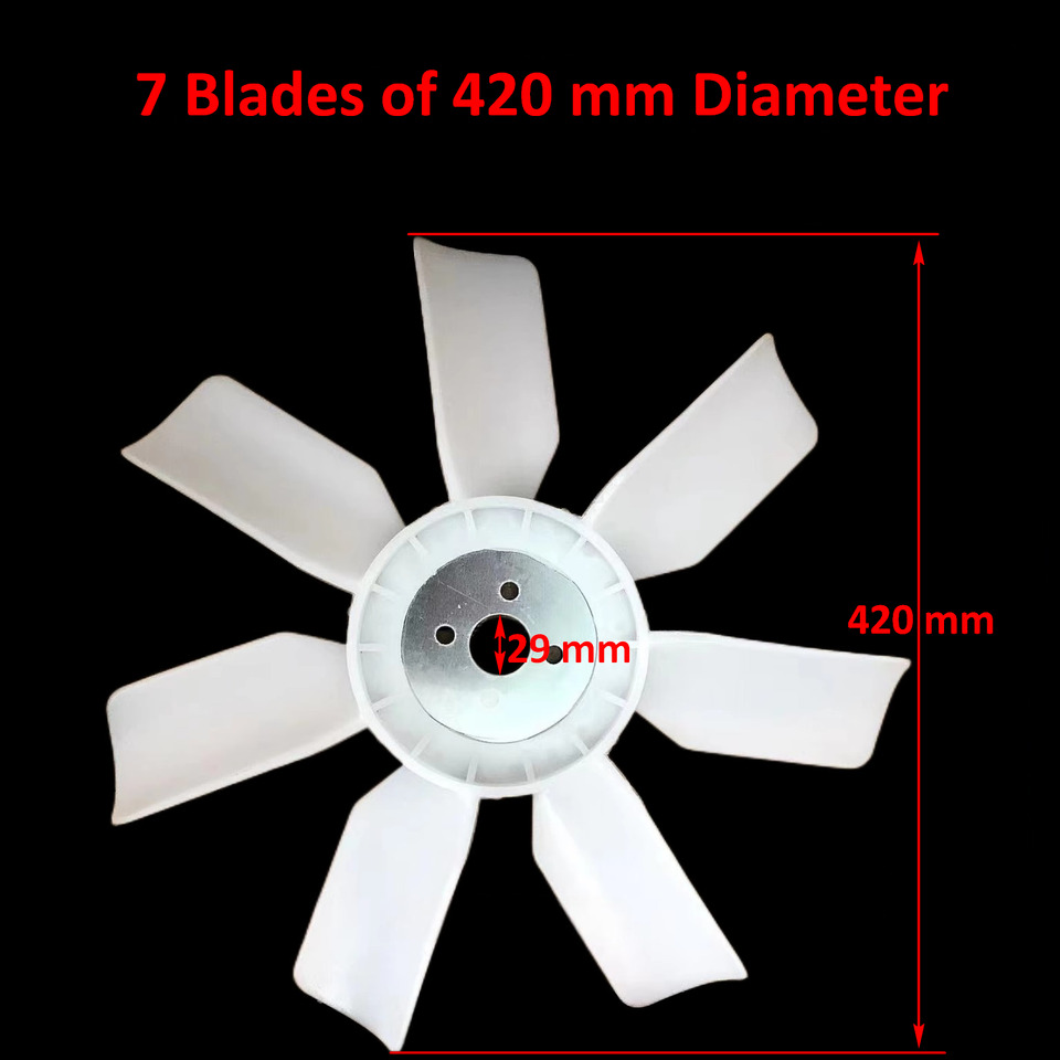 Qingdao Promising Engine Cooling Fan Blade for China Loader - Puhur - Rataslaadur: pilt 3 Qingdao Promising Engine Cooling Fan Blade for China Loader - Puhur - Rataslaadur: pilt 3
