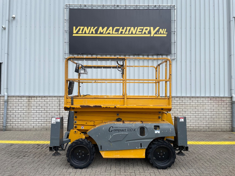 Haulotte Compact 12 DX - Käärlift: pilt 1 Haulotte Compact 12 DX - Käärlift: pilt 1