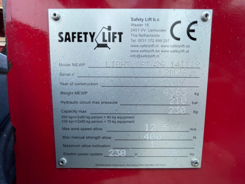 Hinowa Lightlift 26.14 IIIS - Liigendpoom: pilt 3 Hinowa Lightlift 26.14 IIIS - Liigendpoom: pilt 3